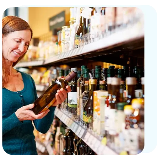 Codici a barre EAN per l' Olio